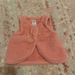 Carter’s Pink Sherpa Vest
